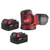 Milwaukee M18 REDLITHIUM XC5.0 Extended Capacity Battery 2-Pack & M18 Random Orbit Sander Kit 48-11-1852 & 2648-20