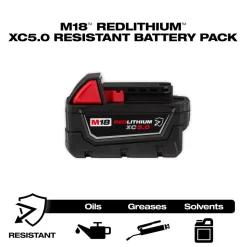 Milwaukee M18 REDLITHIUM XC5.0 Resistant Battery 48-11-1850R