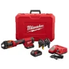 Milwaukee M18 Short Throw Press Tool Viega PureFlow PEX Jaws (2.0Ah) Kit 2674-22P
