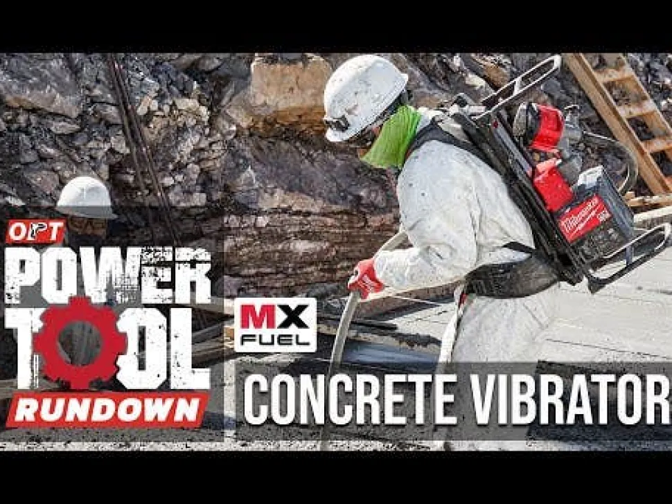 Milwaukee MX FUEL Backpack Concrete Vibrator Kit MXF371-2XC