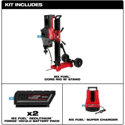 Milwaukee MX FUEL Core Rig with Stand MXF302-2HD