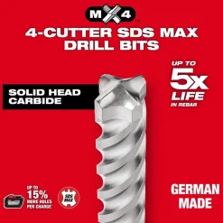 Milwaukee MX4 1-1/8