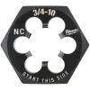 Milwaukee 3/4"-10 NC 1-7/16" Hex Threading Die 49-57-5376