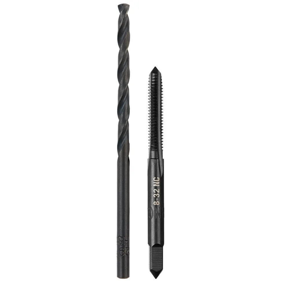Milwaukee 8-32 NC Straight Flute Plug Tap & #29 Drill Bit 49-57-5521