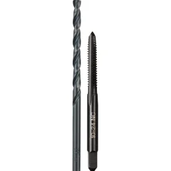 Milwaukee 10-24 NC Straight Flute Plug Tap & #25 Drill Bit 49-57-5525