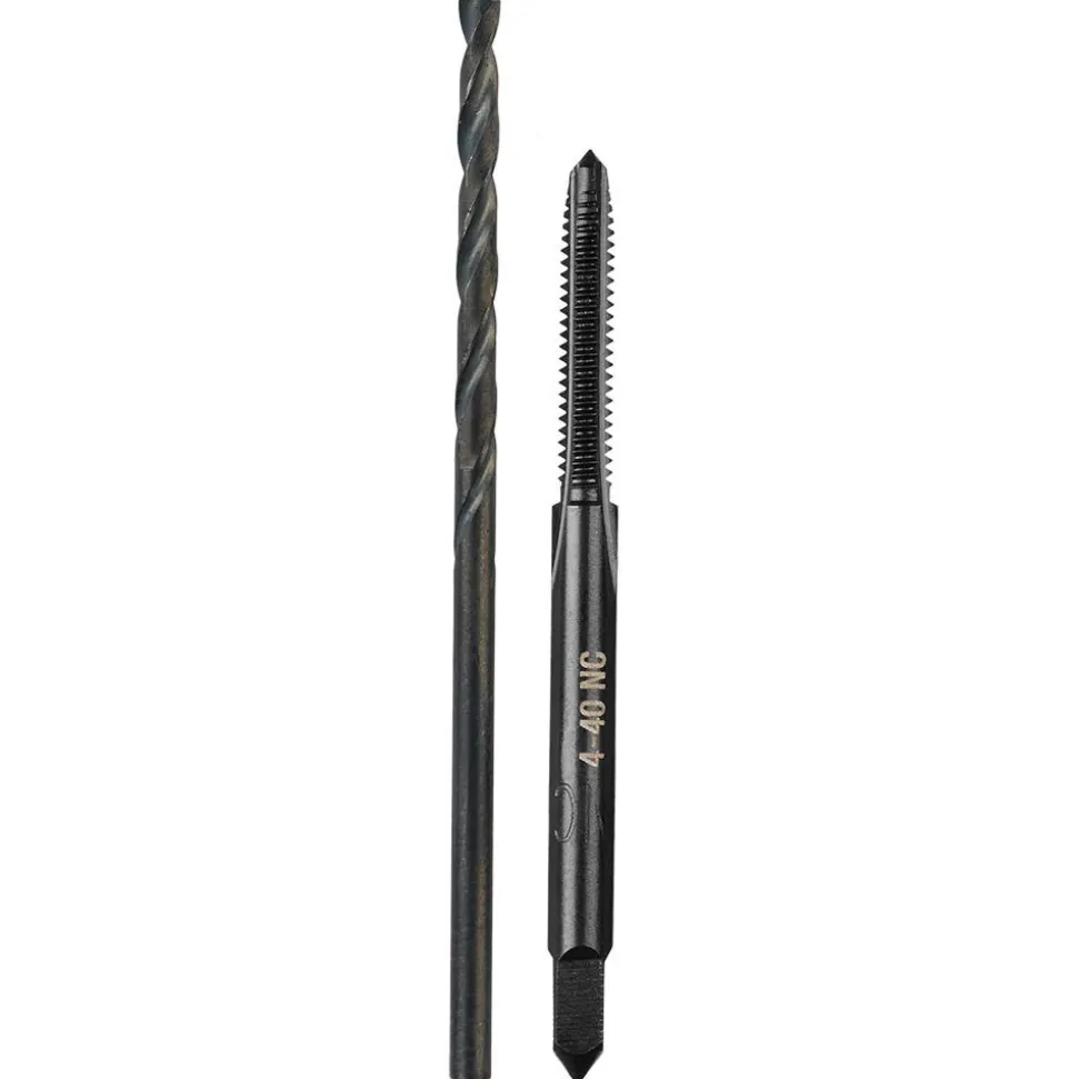 Milwaukee 4-40 NC Straight Flute Plug Tap & #43 Drill Bit 49-57-5508