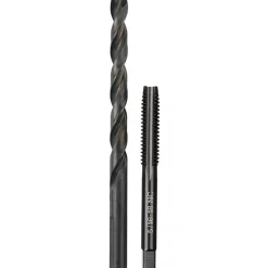 Milwaukee 5/16"-18 NC Straight Flute Plug Tap & F Drill Bit 49-57-5542