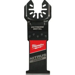 Milwaukee NITRUS CARBIDE Extreme Metal Universal Fit OPEN-LOK Multi-Tool Blade 1PK 49-25-1561