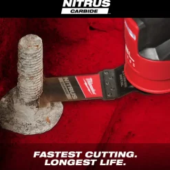 Milwaukee NITRUS CARBIDE Extreme Metal Universal Fit OPEN-LOK Multi-Tool Blade 5PK 49-25-1565
