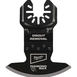 Milwaukee OPEN-LOK DIAMOND MAX Diamond Grit Grout Removal Multi-Tool Blade 5PK 49-25-2275
