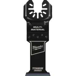 Milwaukee OPEN-LOK 1-3/8" TITANIUM CHARGED Bi-Metal Multi-Material Multi-Tool Blades 25PK 49-25-1238