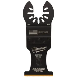 Milwaukee OPEN-LOK 1-3/8" Titanium Enhanced Carbide Teeth Metal Blade 2pk 49-25-1502