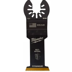 Milwaukee 1-3/8" Open-Lok Titanium Enhanced Bi-Metal Universal Fit Multi-Material Blades (3 Pack) 49-25-1233