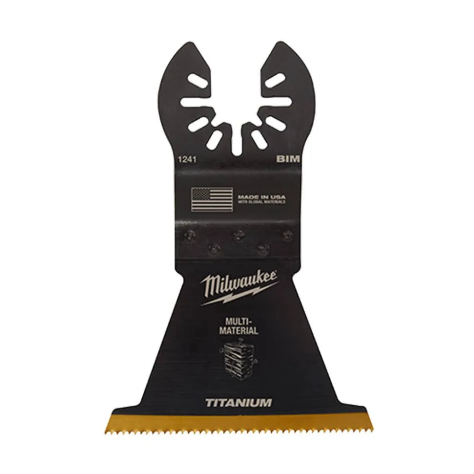 Milwaukee OPEN-LOK 1-1/4" Titanium Enhanced Bi-Metal Multi-Material Blade 1pk 49-25-1203