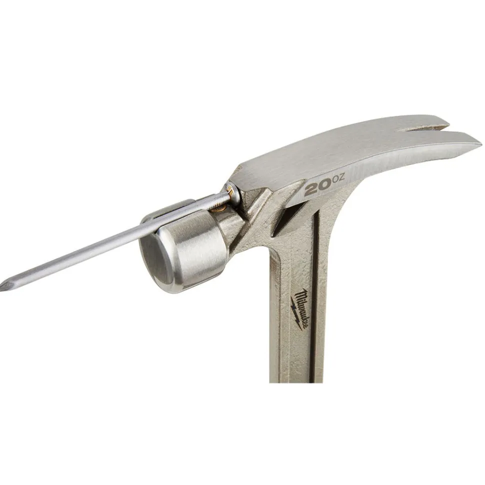 Milwaukee 20oz Smooth Face Rip Claw Hammer 48-22-9020
