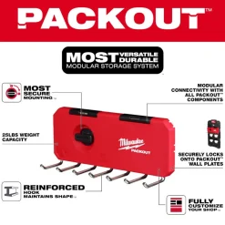 Milwaukee PACKOUT 7-Hook Rack 48-22-8329
