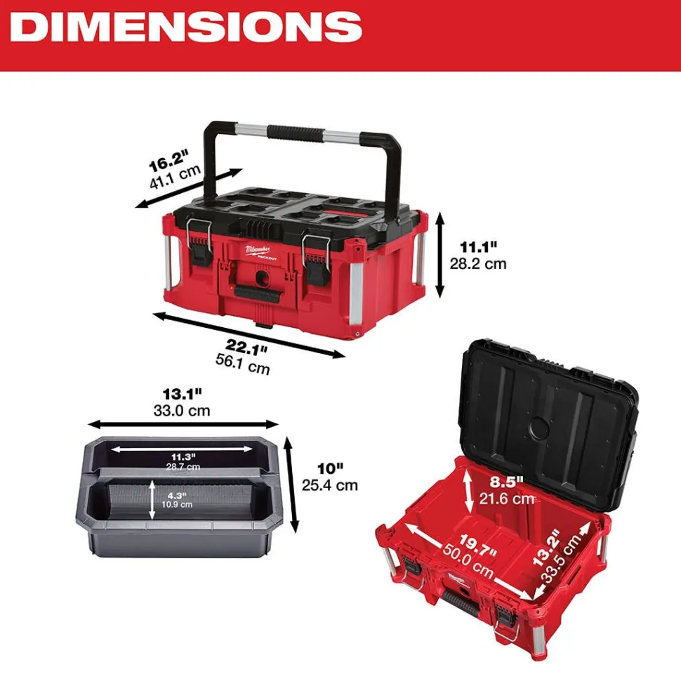 Milwaukee PACKOUT Large Tool box 48-22-8425