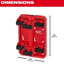 Milwaukee PACKOUT Long Handle Tool Rack 48-22-8349