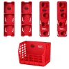 Milwaukee PACKOUT (2) M18 & M12 Battery Racks & Compact Basket Accessory Bundle