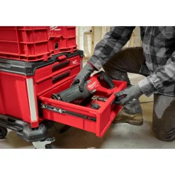 Milwaukee PACKOUT Multi-Depth 3-Drawer Tool Box 48-22-8447