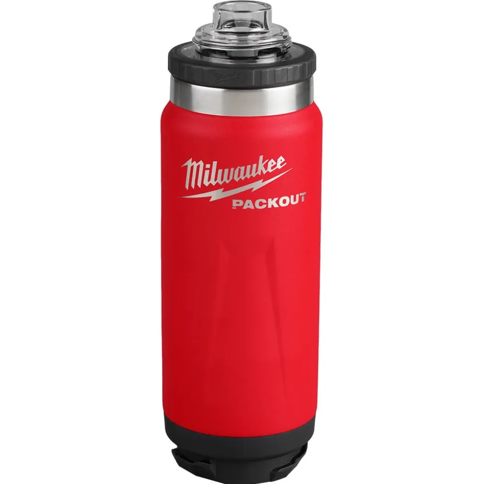 Milwaukee PACKOUT 24oz Insulated Bottle with Chug Lid 48-22-8396R