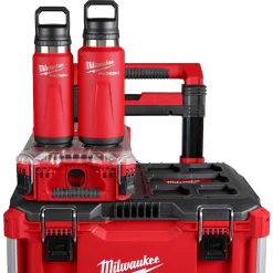 Milwaukee PACKOUT 24oz Insulated Bottle with Chug Lid 48-22-8396R