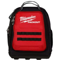 Milwaukee PACKOUT 48 Pocket Backpack & 3pc. Zipper Pouch Bundle