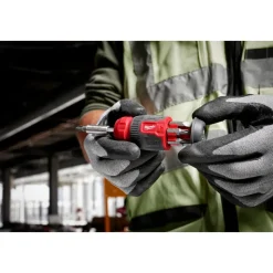 Milwaukee 2pc 14-in-1 Ratcheting Multi-Bit and 8-in-1 Ratcheting Compact Multi-bit Screwdriver Set 48-22-2905