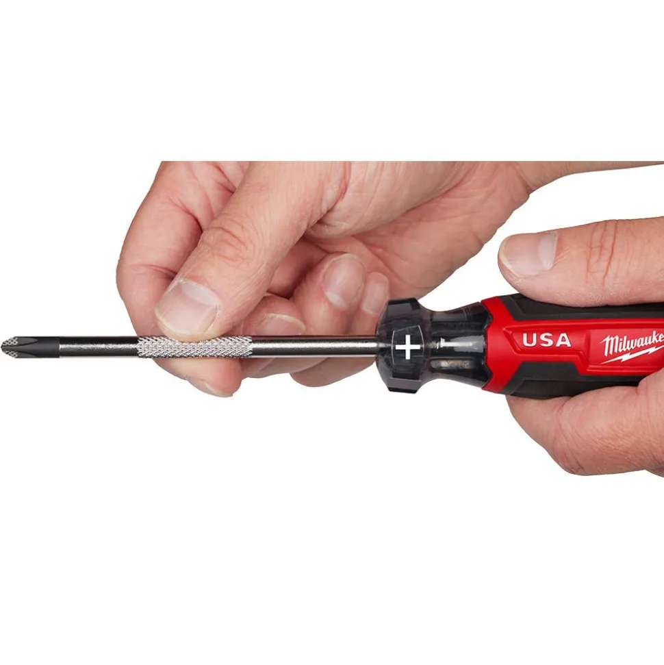 Milwaukee #2 Phillips 4" Cushion Grip Screwdriver (USA) MT202