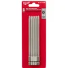 Milwaukee Phillips #2 Reduced Collated Screw Attachment Bits (5 Pack) 48-30-1000
