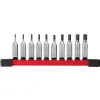 Milwaukee 10 Piece 1/4" Drive Hex Bit Socket Set - SAE 48-22-9540