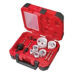 Milwaukee 10 Piece Hole Dozer Hole Saw Electricians Kit 49-22-4095