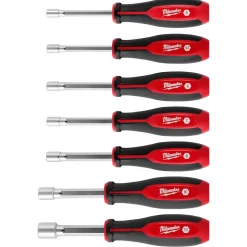 Milwaukee 7 Piece Metric HollowCore Nut Driver Set 48-22-2448