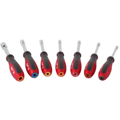 Milwaukee 7 Piece Metric HollowCore Nut Driver Set 48-22-2448