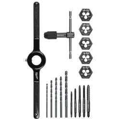 Milwaukee 17 Piece SAE Tap and Die Set 49-22-5600
