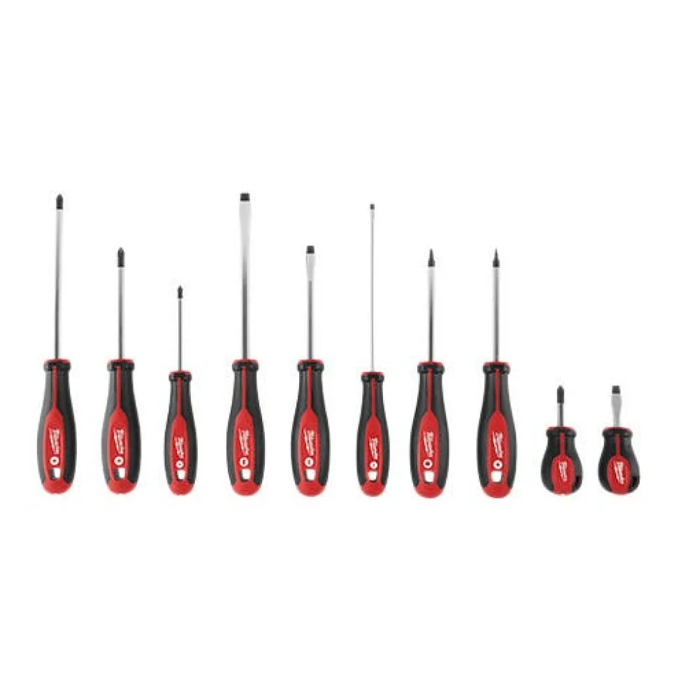 Milwaukee 10 Piece Screwdriver Set 48-22-2710