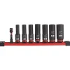 Milwaukee 12 Piece Shockwave Impact Duty 1/2" Drive SAE Standard 6 Point Socket Set 49-66-7010