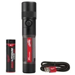 Milwaukee REDLITHIUM USB Twist Focus Flashlight 1100 Lumen 2161-21