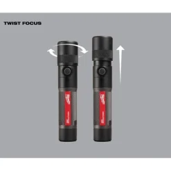 Milwaukee REDLITHIUM USB Twist Focus Flashlight 1100 Lumen 2161-21