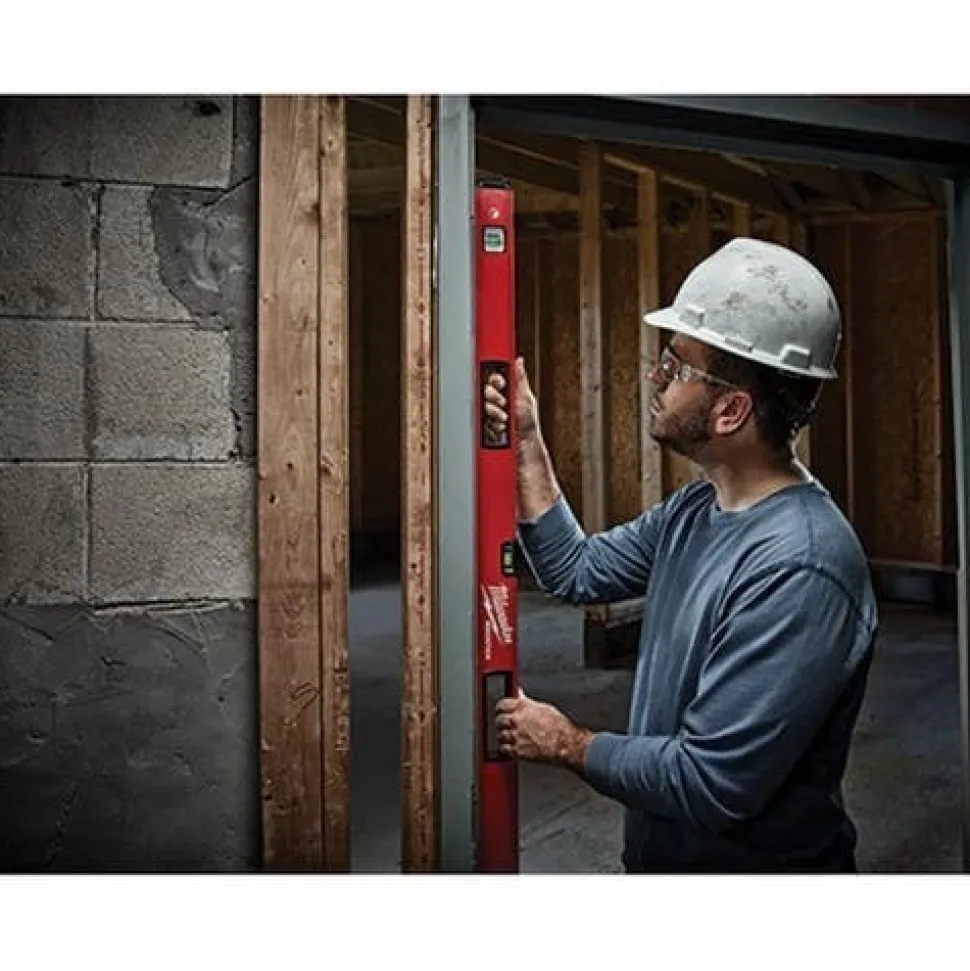 Milwaukee 48" REDSTICK Magnetic Box Level MLBXM48