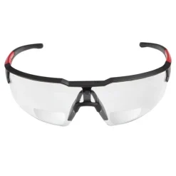 Milwaukee Safety Glasses with Magnified Clear Anti-Scratch Lenses +2.50 Magnification - Polybag Packaging 48-73-2207