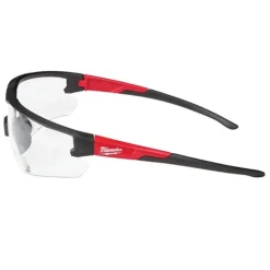 Milwaukee Safety Glasses with Magnified Clear Anti-Scratch Lenses +2.50 Magnification - Polybag Packaging 48-73-2207