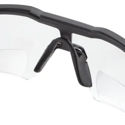 Milwaukee Safety Glasses with Magnified Clear Anti-Scratch Lenses +2.50 Magnification - Polybag Packaging 48-73-2207