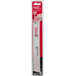Milwaukee 9" Sawzall Blades 10 TPI Torch (5 Pack) 48-00-5713