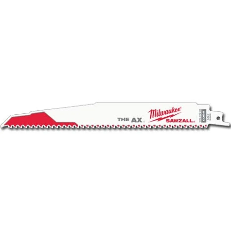 Milwaukee 9" Sawzall Blades 5 TPI Axe (25 pack) 48-00-8026