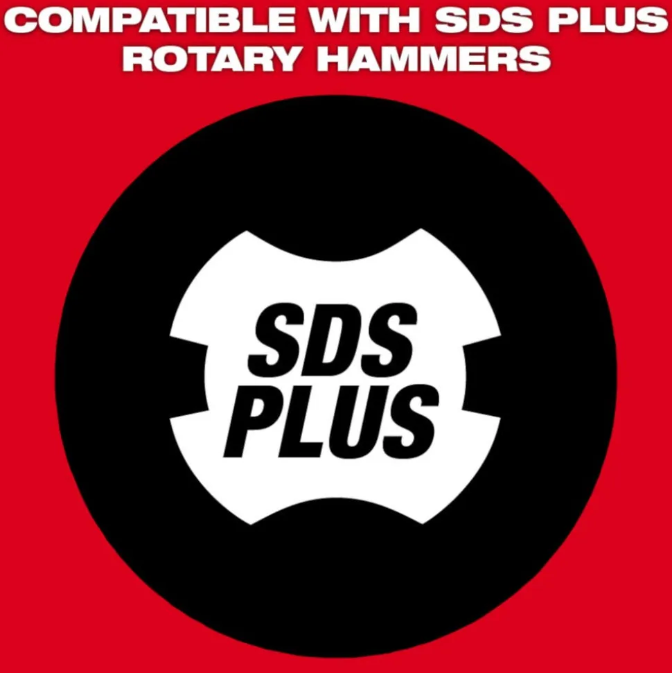 Milwaukee SDS PLUS SLEDGE 10" Bull Point Chisel 48-62-6050