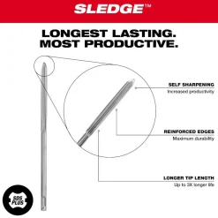 Milwaukee SDS PLUS SLEDGE 10