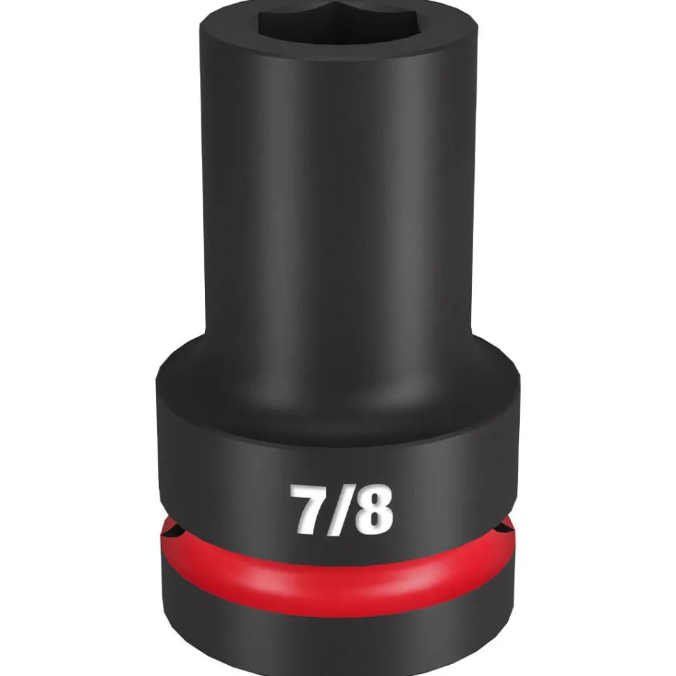 Milwaukee Shockwave Impact Duty 1" Drive 7/8" Deep 6 Point Socket 49-66-6502