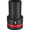 Milwaukee Shockwave Impact Duty 1" Drive 1" Deep 6 Point Socket 49-66-6504