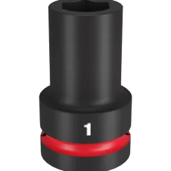 Milwaukee Shockwave Impact Duty 1" Drive 1" Deep 6 Point Socket 49-66-6504